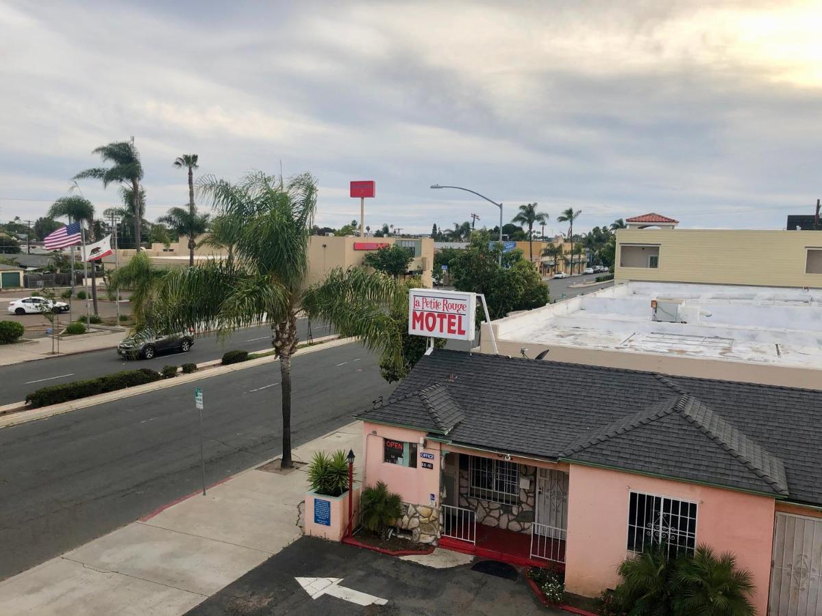 La Petite Rouge Motel San Diego Exterior foto
